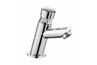 ROZZY JENORI PUSH robinet для холодной воды нажимной, crom RBZ233-1 foto