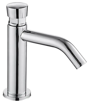 ROZZY JENORI PUSH robinet для холодной воды нажимной, crom RBZ133-1 foto