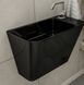 Lavoar TEO black 50 * 28 * 35cm monobloc montat pe perete 13-88-601black foto 3