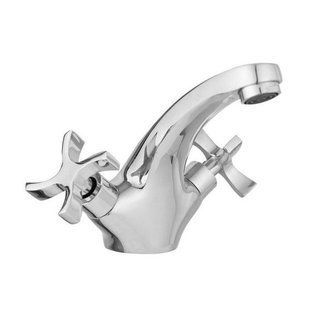 ROZZY JENORI BREEZE baterie pentru lavoar cu 2 robinete 1/2", crom RBZ017-1 foto