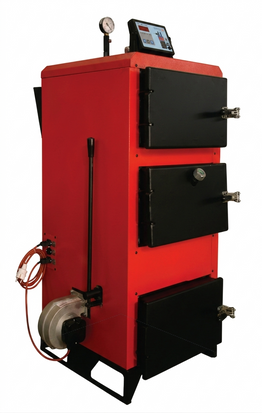 Cazan pe combustibil solid MIMSAN BK 60 cu alimentare manuală BK 60 foto