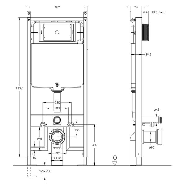 Инсталляция для унитаза IMPRESE i1230 i1230 фото