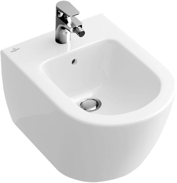 Биде подвесное VILLEROY & BOCH SUBWAY 2.0 54000001 фото