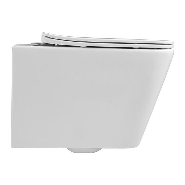 WC LIBRA S 51*34,5*34 cm suspendat Rimless, scaun Slim inchidere lenta 13-41-160S foto